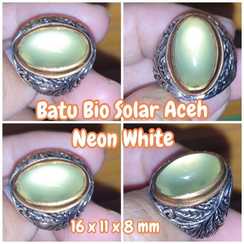batu bio solar aceh jenis neon white 2 no bacan zamrut kalimaya rubi giok pirus persia