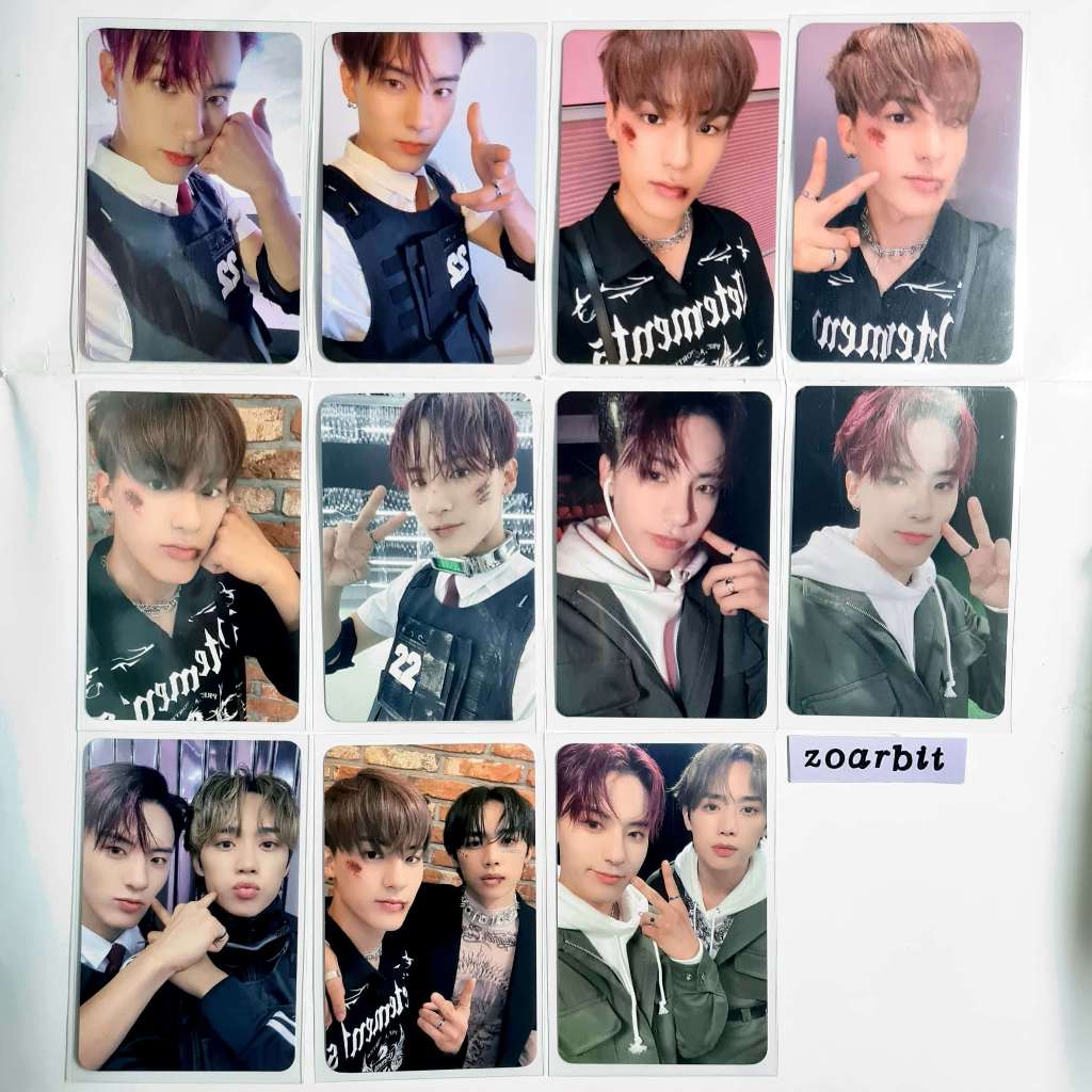 tbz eric maverick photocards ♡ pc the boyz sunwoo sunric unit album doom mood storybook