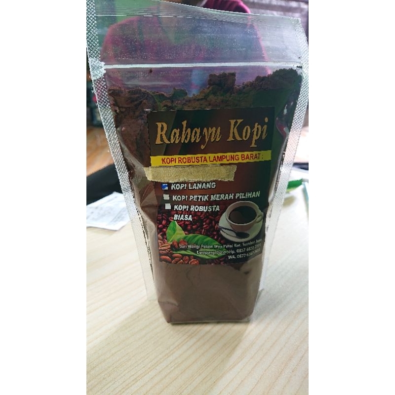 

Rahayu kopi Lampung barat