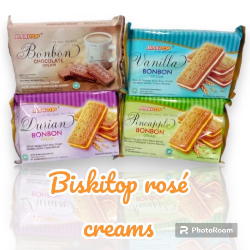 

Biskuit Biskitop Rose Cream / Bon Bon untuk hajatan dll