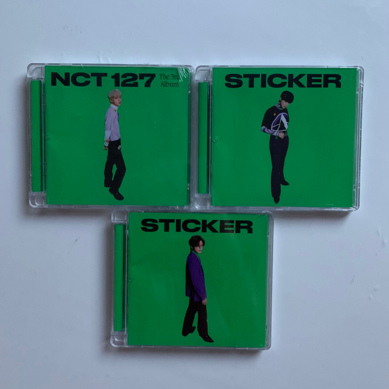 READY STOCK JEWEL CASE NCT 127 STICKER YUTA JUNGWOO DOYOUNG SEALED