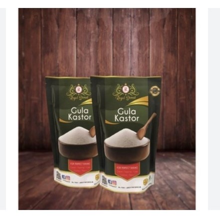 

Gula Kastor Royal Semut Castor Sugar 500gram