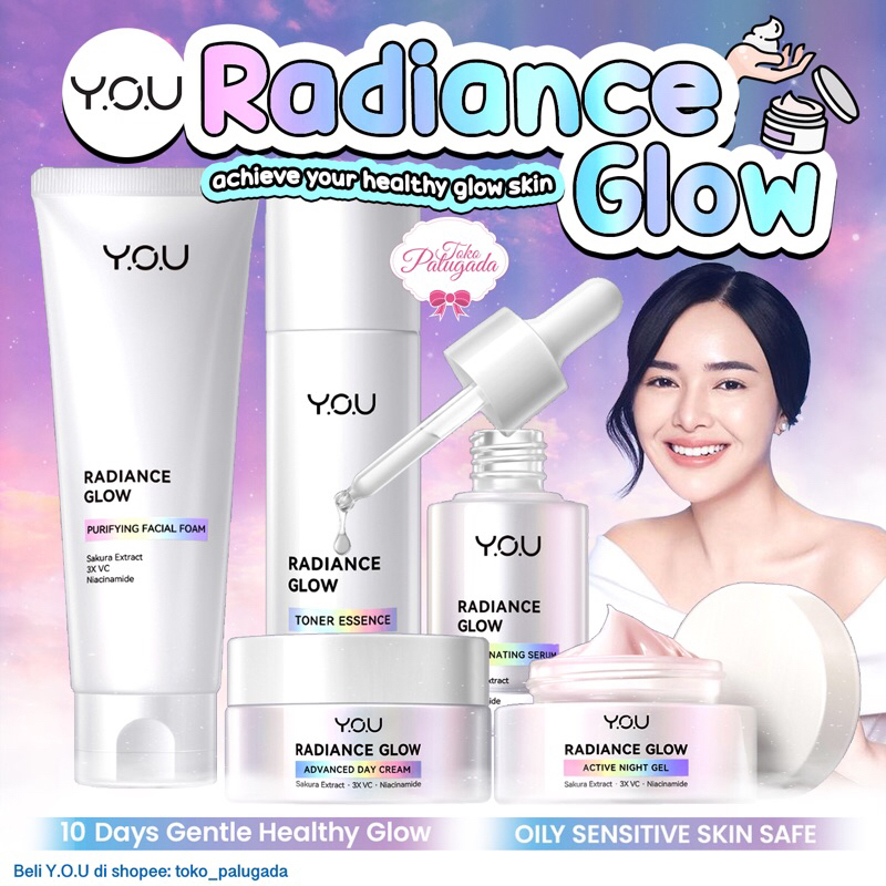 [BISA COD] Y.O.U - YOU Radiance Glow Series - YOU Radiance Glow - Skincare YOU