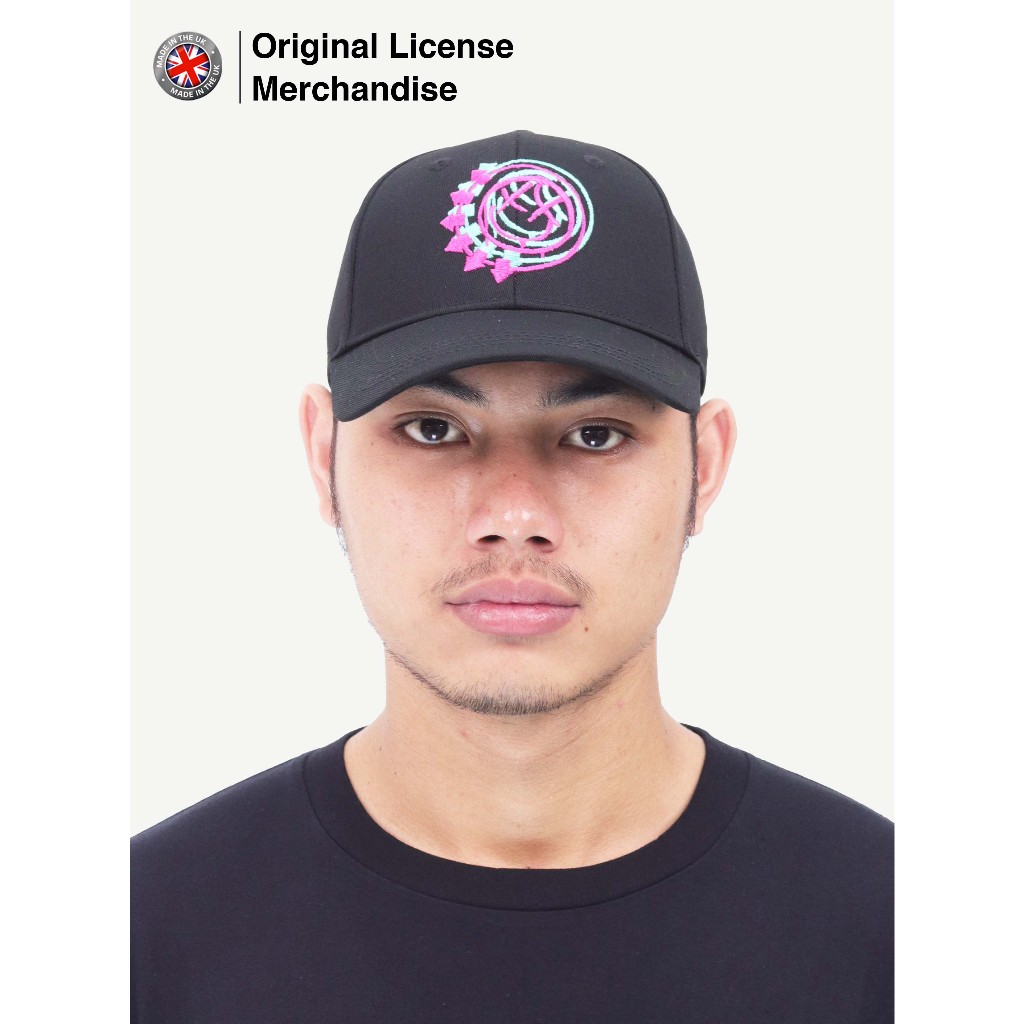 Topi Hat Baseball Cap Pria Wanita Dewasa Katun Bordir Import Premium Band Musik BLINK182 Original Do