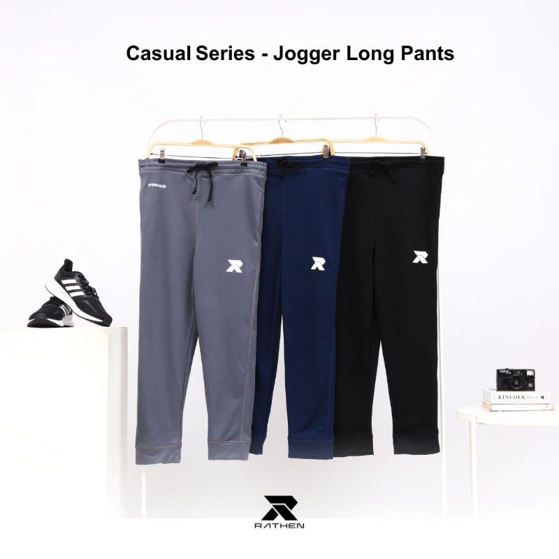 RATHEN - Celana Jogger Hitam