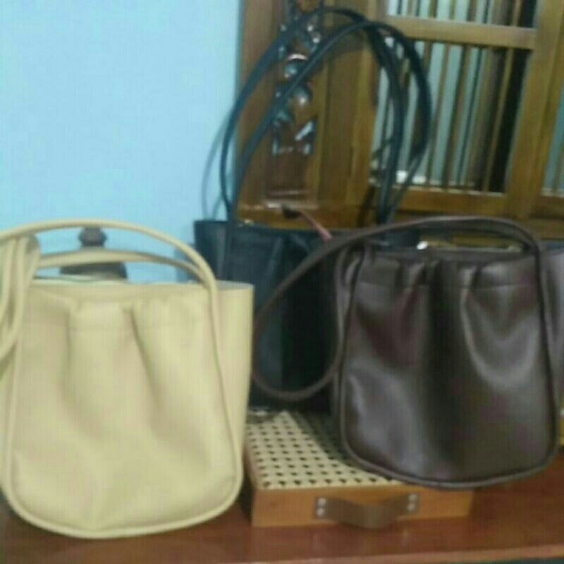 Tote Bag,Tas bahu,Tas wanita, shoulder Bag,Tas kerut,Tas korean
