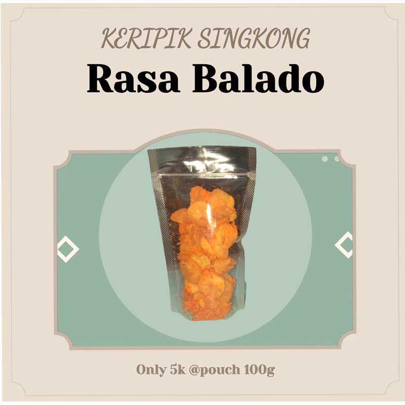 

keripik singkong lumer