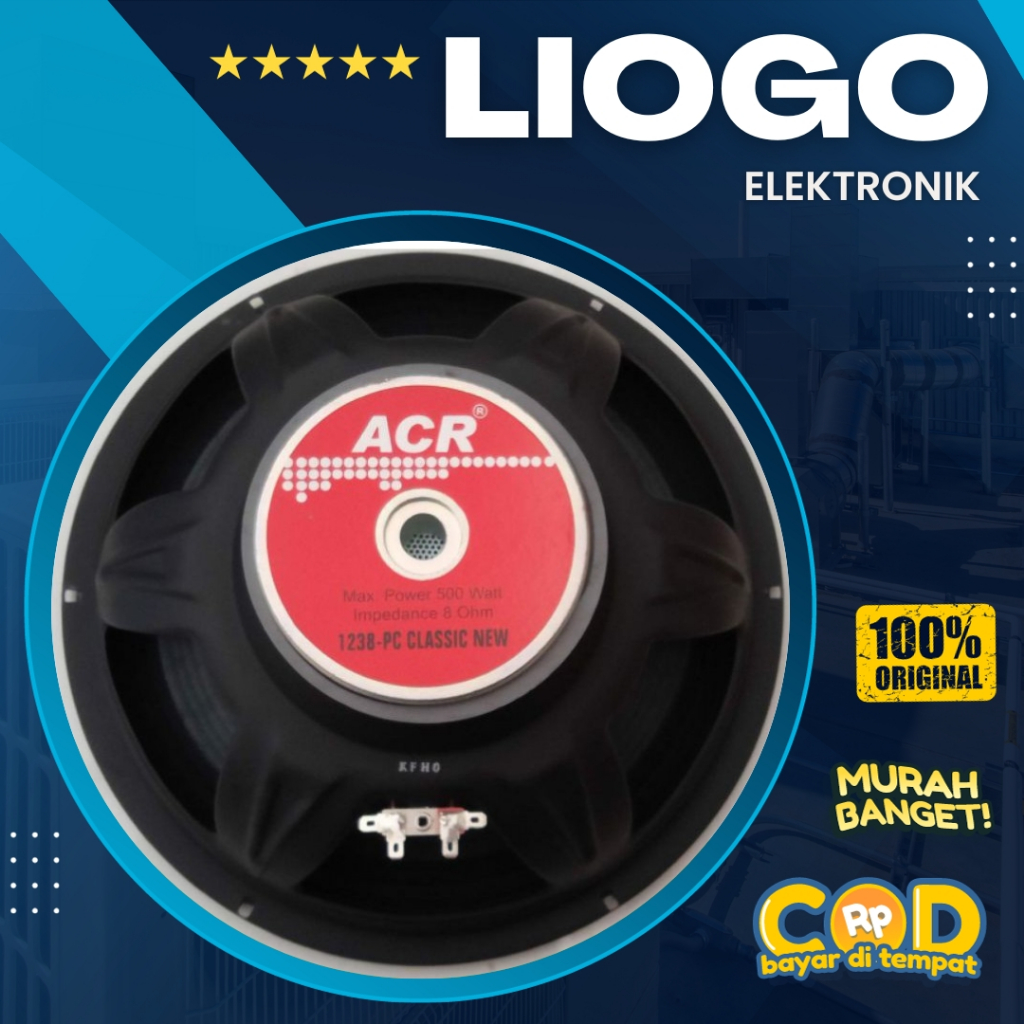 Speaker ACR 12 Inch ACR 1238 Classic ACR Fullrange 12 Inch 1238 Classic