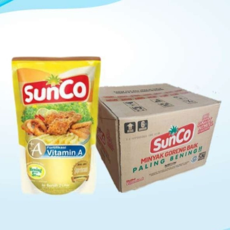 

MINYAK SUNCO 2 LITER 1 DUS ISI 6PCS