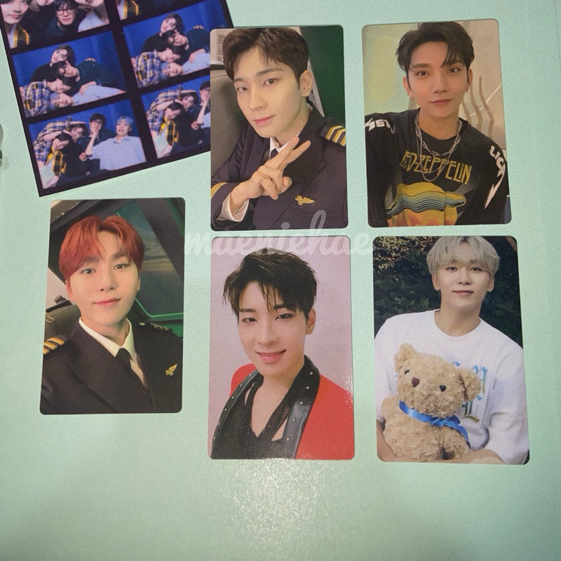 READY STOCK PHOTOCARD SEVENTEEN OFFICIAL WONWOO PILOT BUNDLE