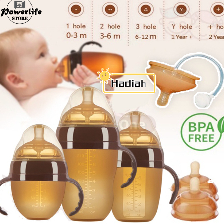 Stock Banyak Botol Susu Bayi Bayi Dengan Sedotan Botol Susu Silikon Bayi Dot Bayi Botol Susu Bahan S