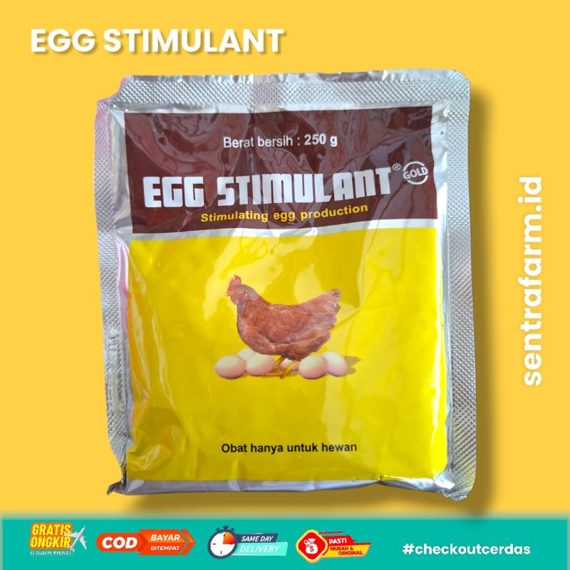 Suplemen Produksi Telur Ayam EGG STIMULANT 250gr