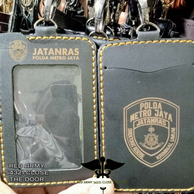 

ID Card Holder Tali Lanyard Name Tag Logo JATANRAS