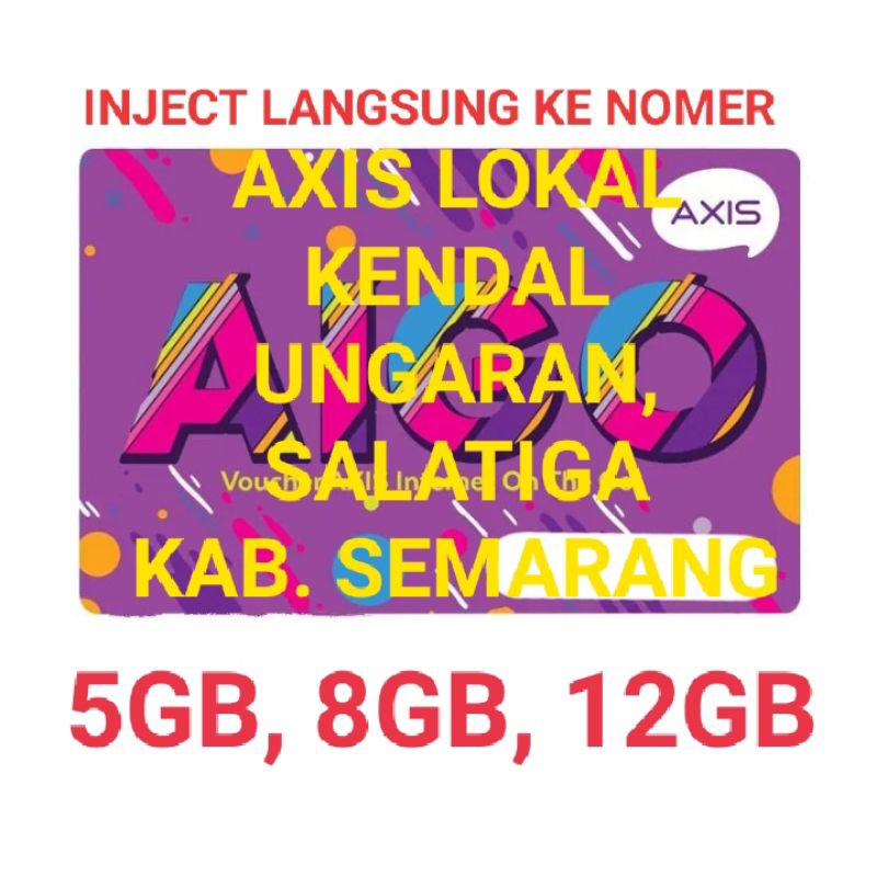 Isi ulang Axis boy lokal Kendal, Salatiga, Ungaran, Ambarawa