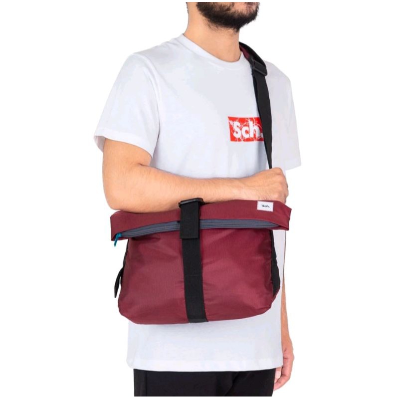 Tas Selempang Sch Maroon