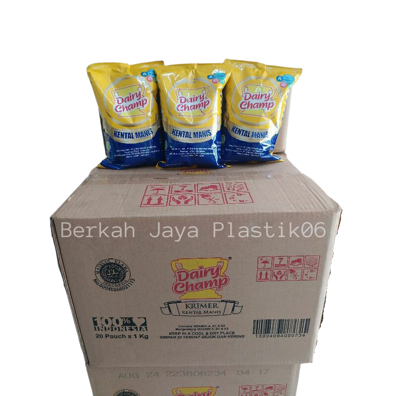 

Susu Dairy Champ 1Kg Bantal 1 Dus Isi 20 Pack