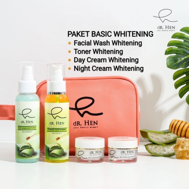 Dr Hen - WHITENING SERIES (100% ORIGINAL) by Dr. Richard Lee |Dr. Hen Paket Whitening Basic Serum Wh