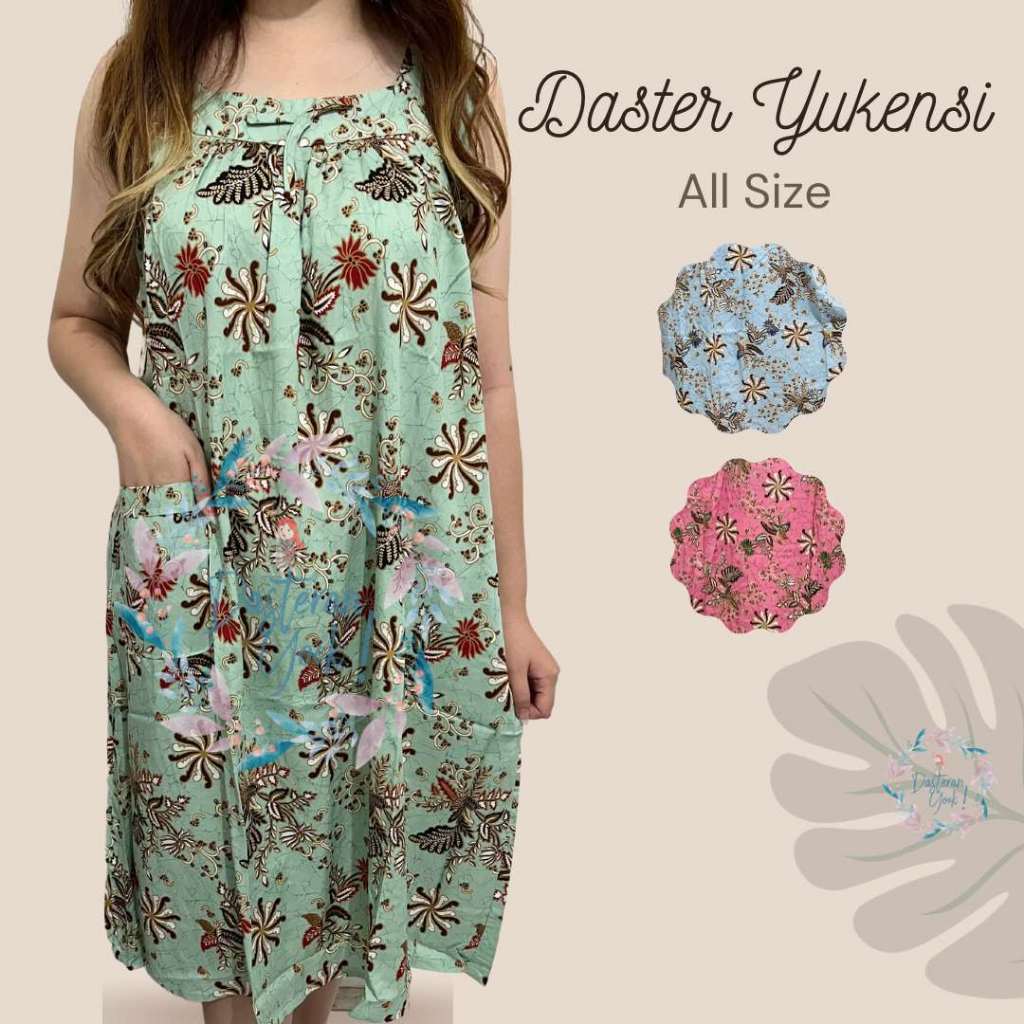 DsYook - Daster Yukensi Tanpa Lengan / Daster kutungan/ Daster Tumbas Jumbo