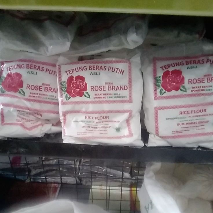 

Ready tepung beras putih 500gr rose brand Ready