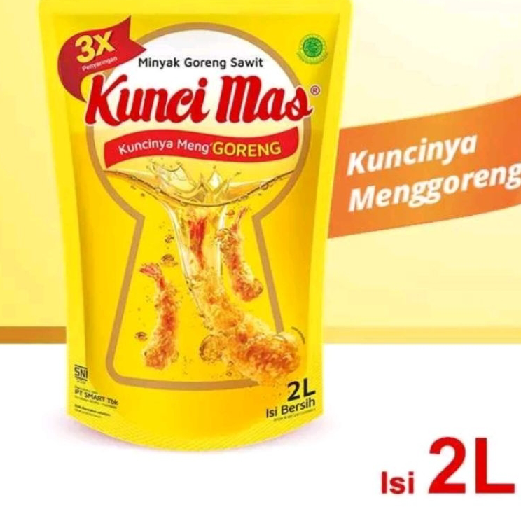 

Dijual Murah Minyak goreng KUNCI MAS 2liter Best Produk