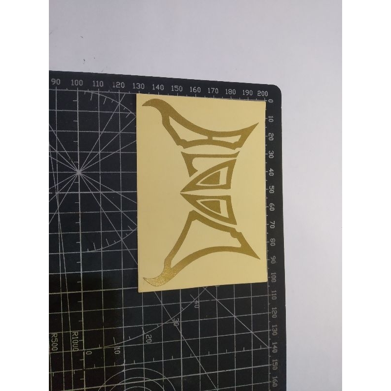 

cutting stiker blood