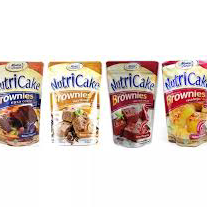 

➮➟✤ Nutricake Brownies Red Velvet / Moka / Coklat / Keju / Tepung Instant Brownie 230gr
