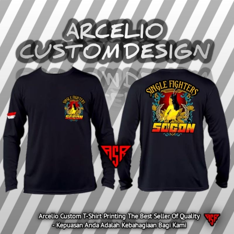 KAOS SOGON MANIA BAHAN ADEM