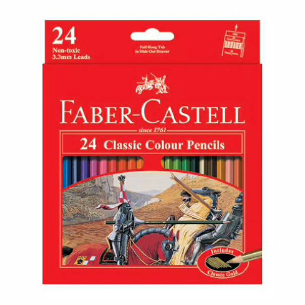 

Harga Termurah Pensil warna 24 Faber Castell / Classic colour 24 Warna Faber Castell Best Terlaris