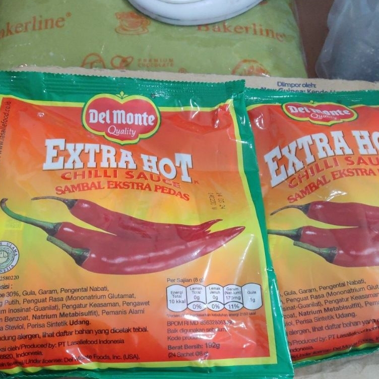 

➨➤✹✴ saus delmonte cabe sachet isi 24 Readystock