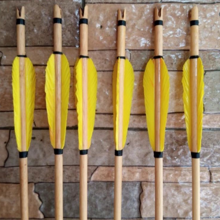 ➴❄❈ Arrow kayu ramin bulu