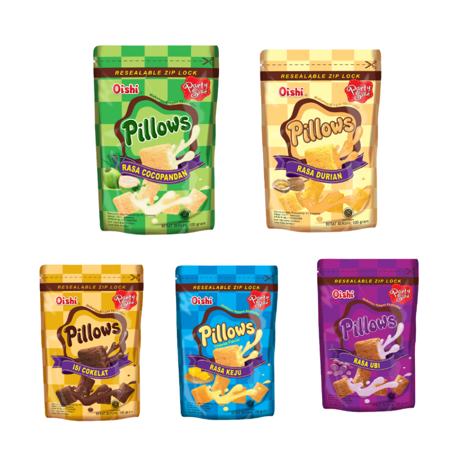 

Diskon OISHI PILLOWS 100gr