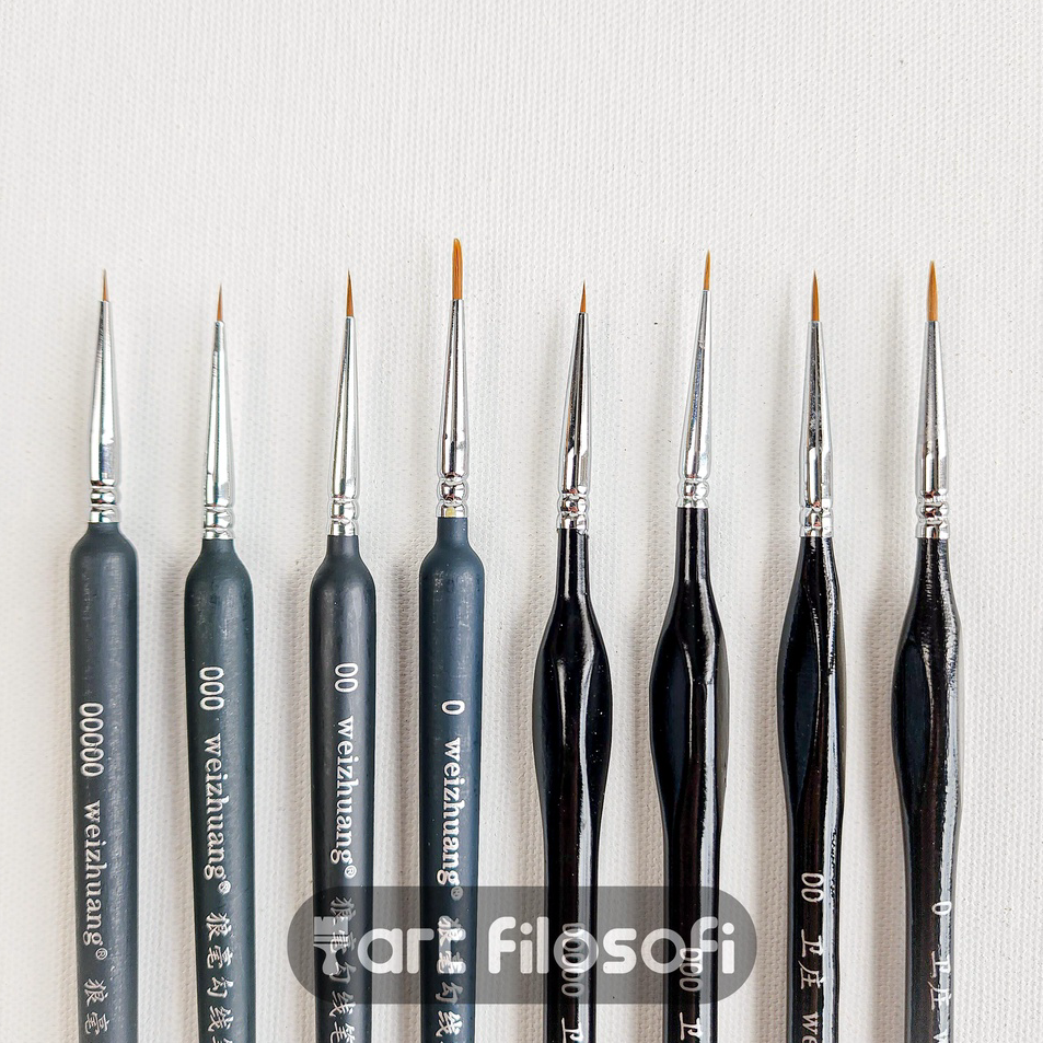 

Ready Stok Wei Zhuang Paint Brush Detail Liner | Kuas Lukis