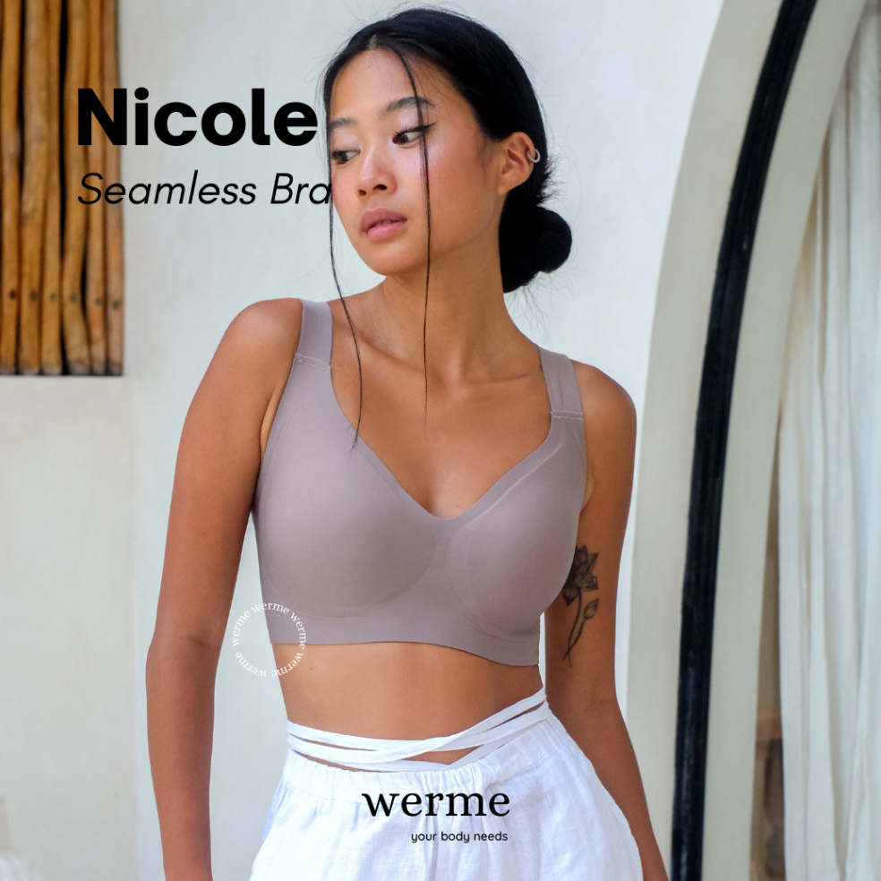 TERBAIK NICOLE  BIG SIZE SEAMLESS BRA