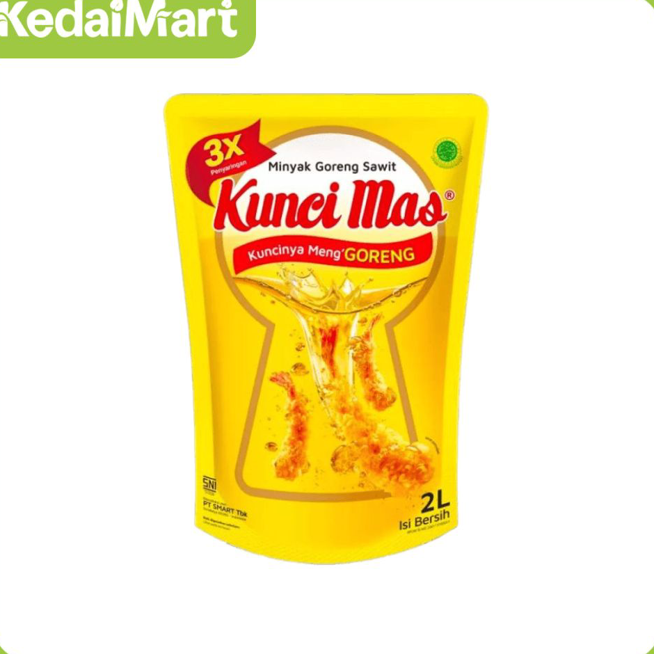 

➾❃❇ Minyak Goreng Kunci Mas 2 L