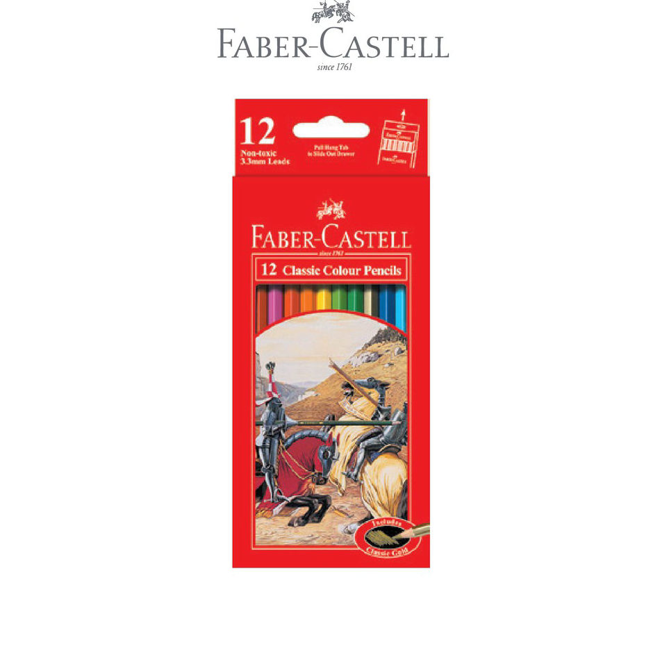 

➜♪✲❊ Faber-Castell Classic Colour Pencil 12 L