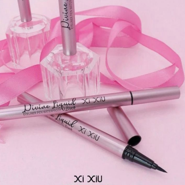 Ready Eyeliner Spidol Xiu Xiu Waterproof//Xiu Xiu Fabulous Liner Soft Pen Brush//Eyeliner Spidol Xiu