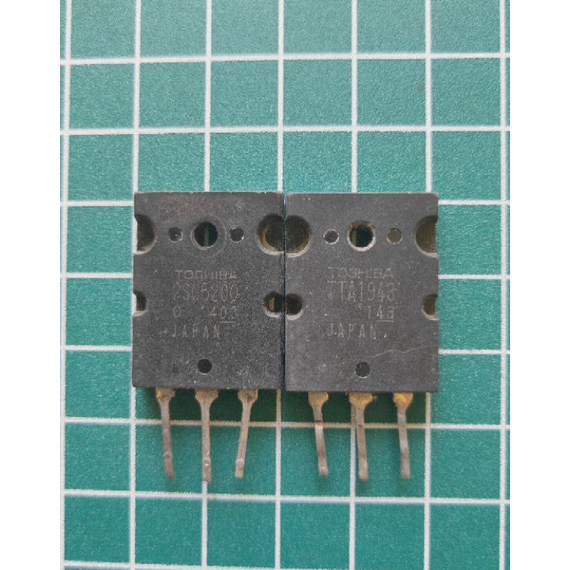 12.12 Brands Festival TRANSISTOR A1943 2SC5200 TOSHIBA 5200 CABUTAN