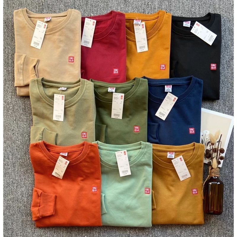 Sweater Uniqlo unisex sweater pria