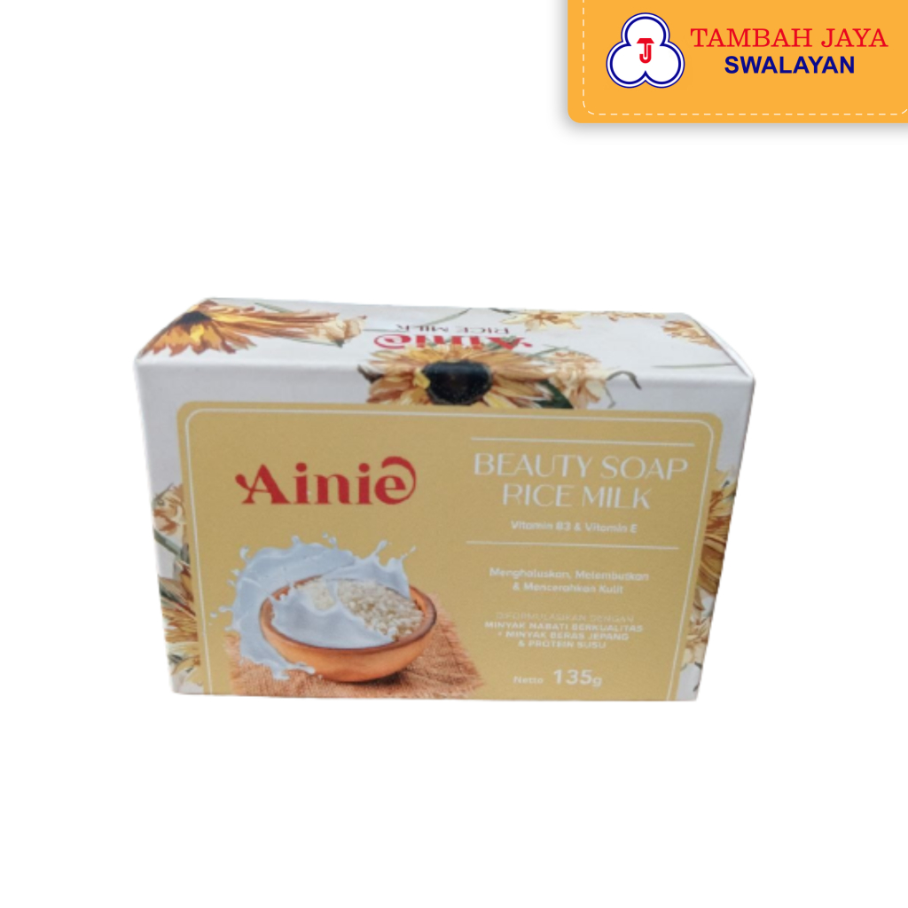 Ainie Beauty Soap Rice Milk 135gr