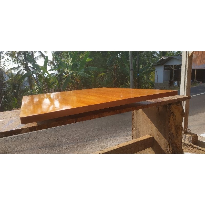 papan kayu Daun meja kayu top table 140x90x2cm