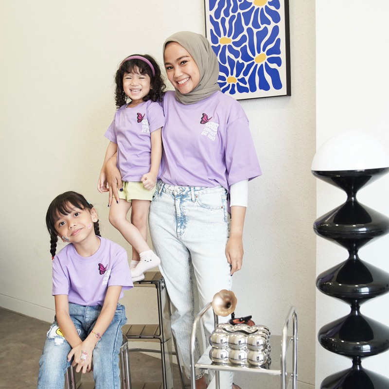 Shine Bright Kids Tshirt Kaos Anak Kaos Dewasa Kaos Couple - - Kaos Anak Laki Perempuan Couple Kelua