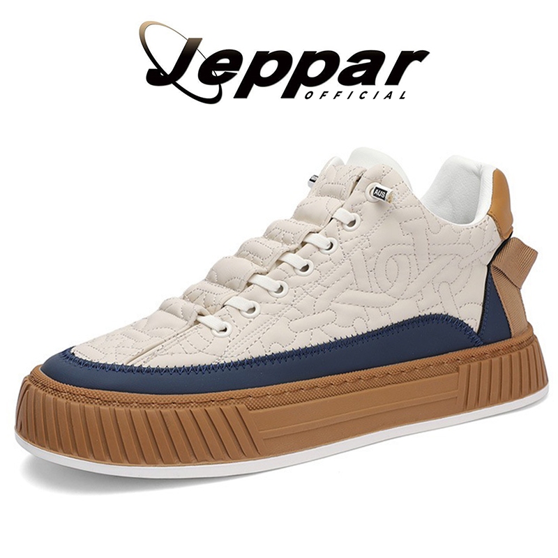 Jeppar - Sepatu Pria High Import ESFORT DVB-47 / Sepatu Sneakers Pria Casual Urban Street Sewrobe