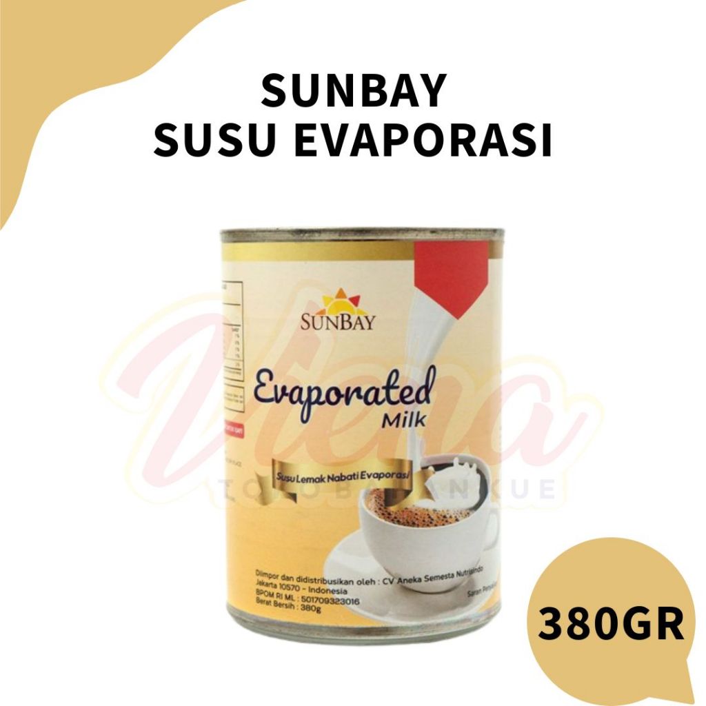 

Sunbay Susu Evaporasi Kaleng 380gr