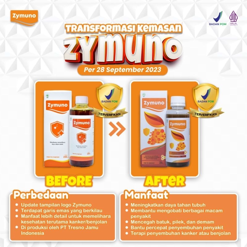 

Zymuno (Kemasan baru) 200ml