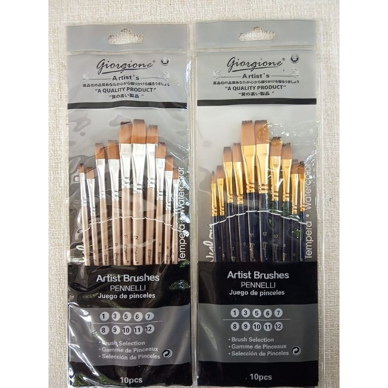 

Kuas Lukis Premium Giorgione G-200f dan G-100f