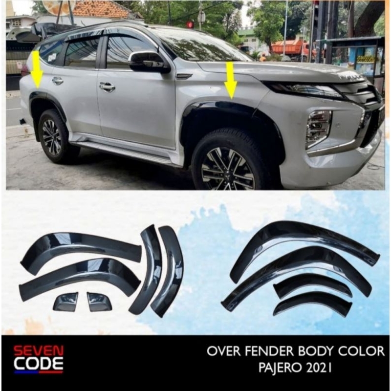 OVER FENDER PAJERO 2021 FACELIFT
