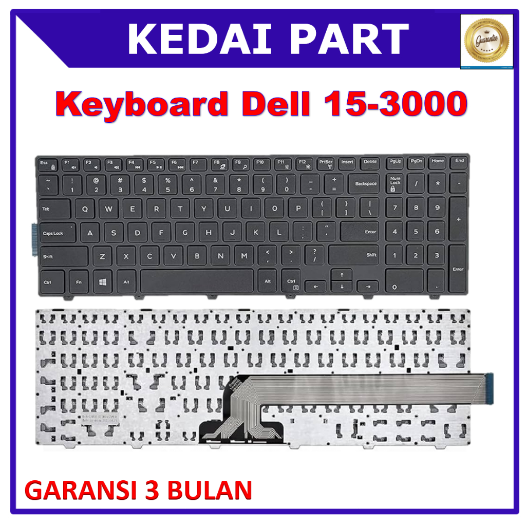 Keyboard Dell 15-3000 5545 5547 15-5000 15-7000 P26E P39F P40F P63F
