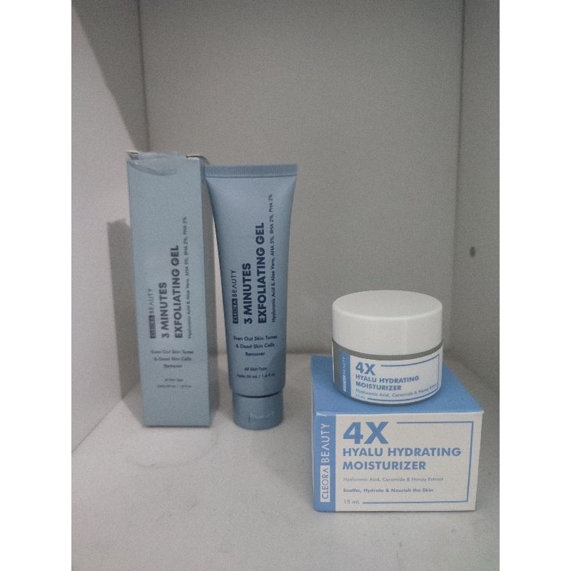 Cleora paket Peeling Gel n Moisturizer Cleora
