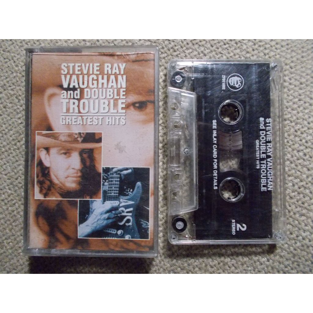 KASET STEVIE RAY VAUGHAN AND DOUBLE TROUBLE - GREATEST HITS