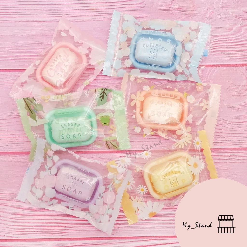

Penghapus Sabun Batang Xiao Gu Dong XGD-6077 Soap Bar Penghapus Karet Hapusan Stip Setip Bath soap